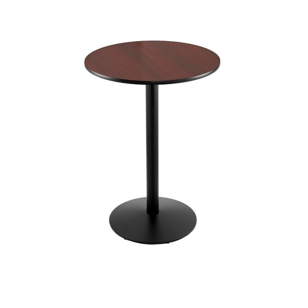 36 214 Black Table,24 Dia. Top